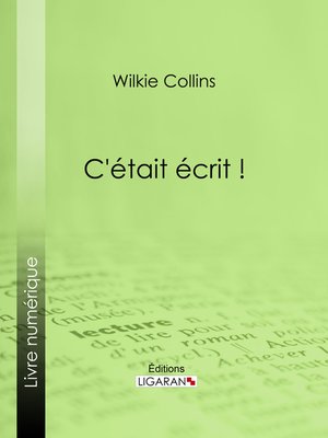 cover image of C'était écrit !